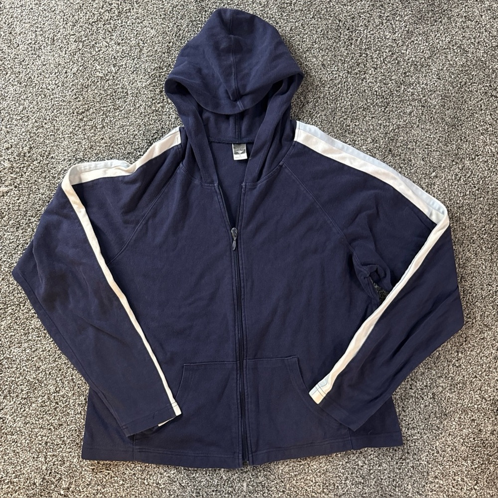 Cheetah Brand Youth Unisex Hoodie Full Zip X-Large (XL) Blue